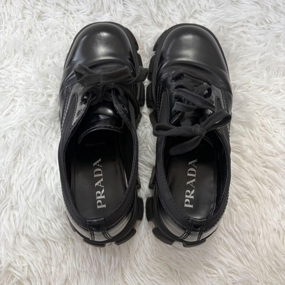 PRADA レザーシューズ ブラック UK7 メンズ