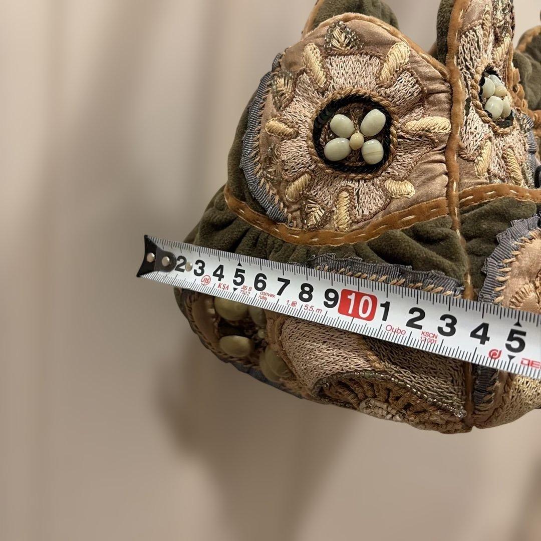 JAMIN PUECH 刺繍ハンドバッグ