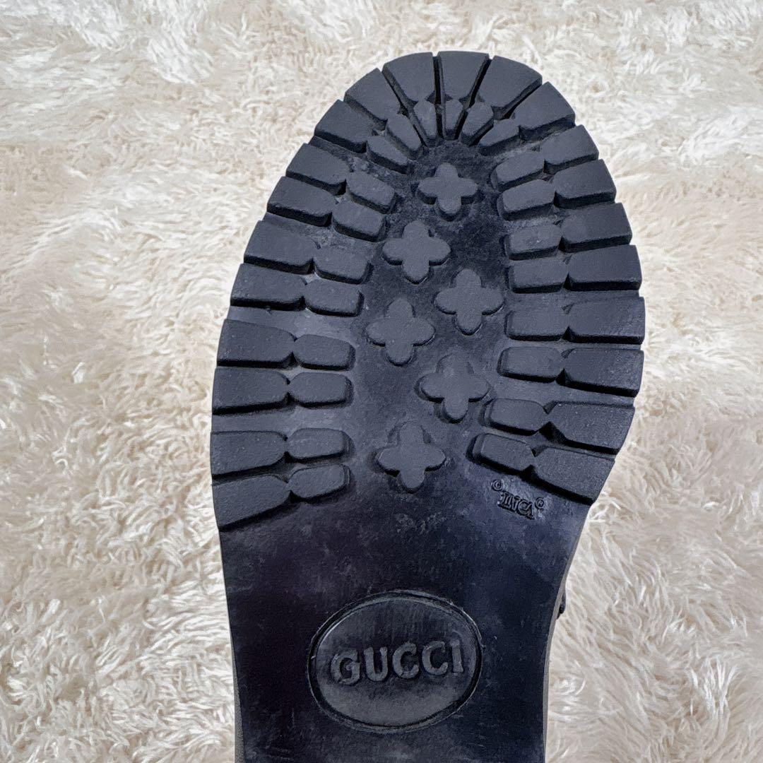 GUCCI グッチ ホースビット ローファー レザー ブラック 36.5 C