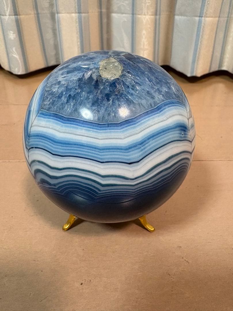 アゲート 青瑪瑙　ブルーアゲート　厄除け　開運