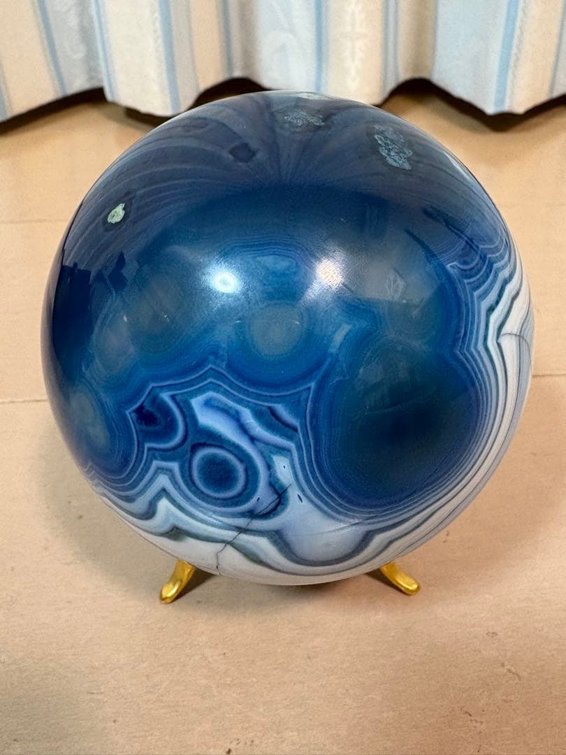 アゲート 青瑪瑙　ブルーアゲート　厄除け　開運