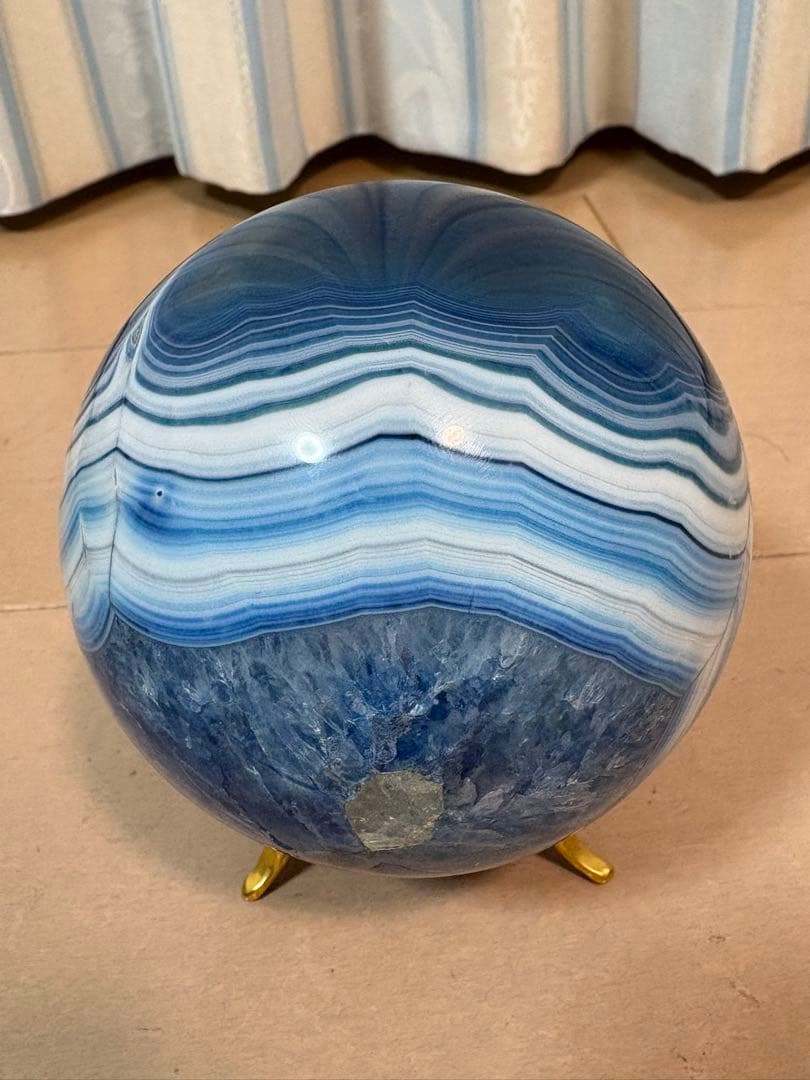 アゲート 青瑪瑙　ブルーアゲート　厄除け　開運