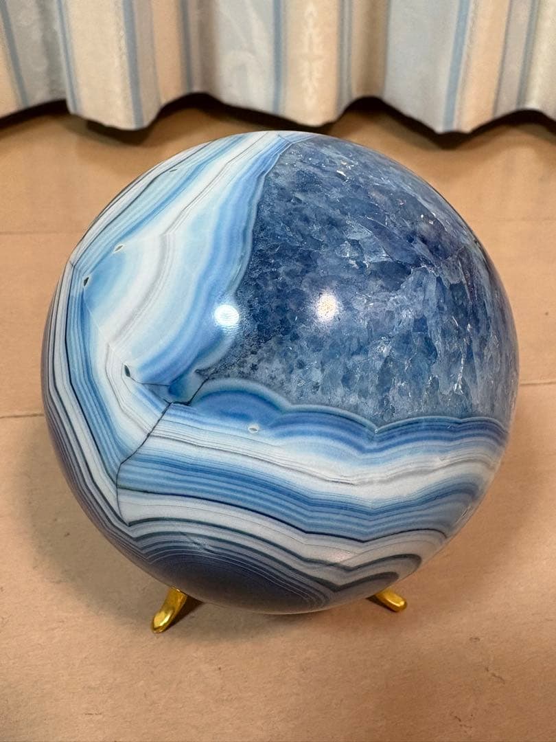 アゲート 青瑪瑙　ブルーアゲート　厄除け　開運