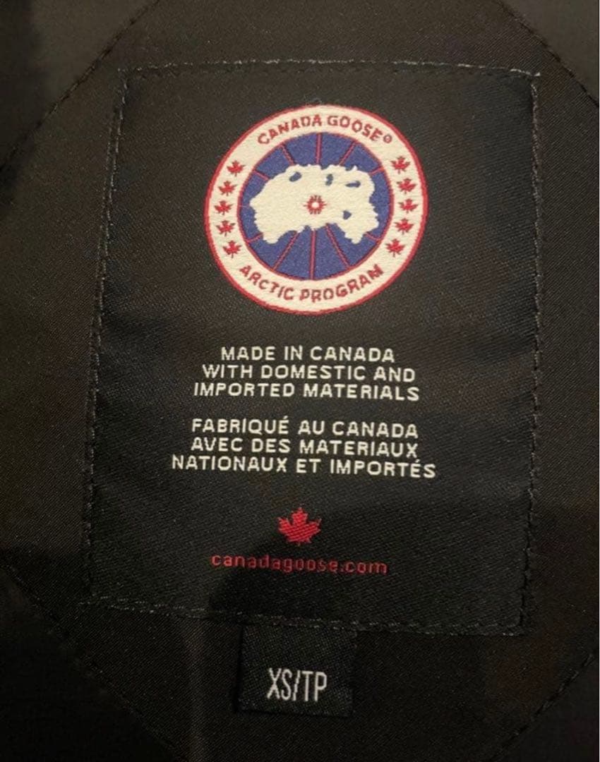【美品】カナダグース   ジャスパー XS 黒