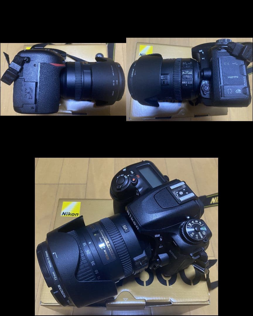 Nikon 一眼レフ D7500 追加レンズ3本 ストロボ etc セット