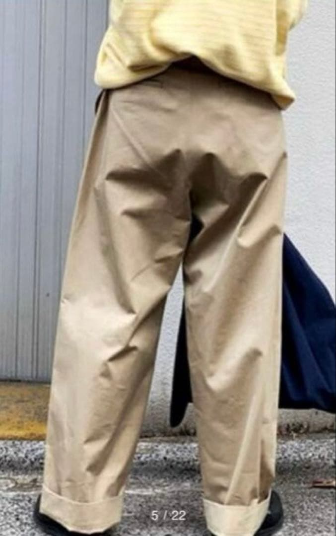 journalstandardluxeエスIN TUCK BAGGY PANTS