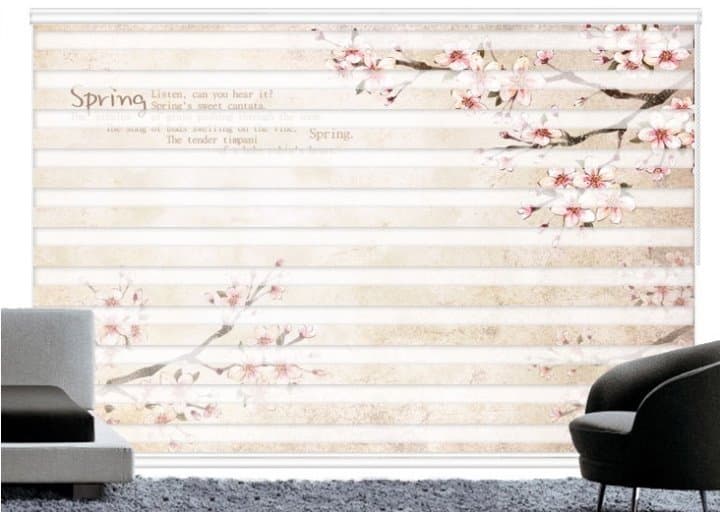 デザインコンビロールスクリーン.横＋縦が280cmまでオーダーメイド