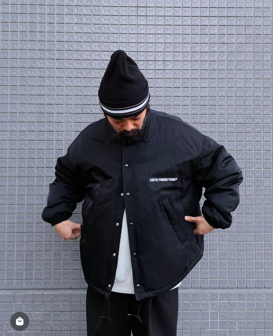 ジャケット・アウター COOTIE Error Fit Padded Coach Jacket