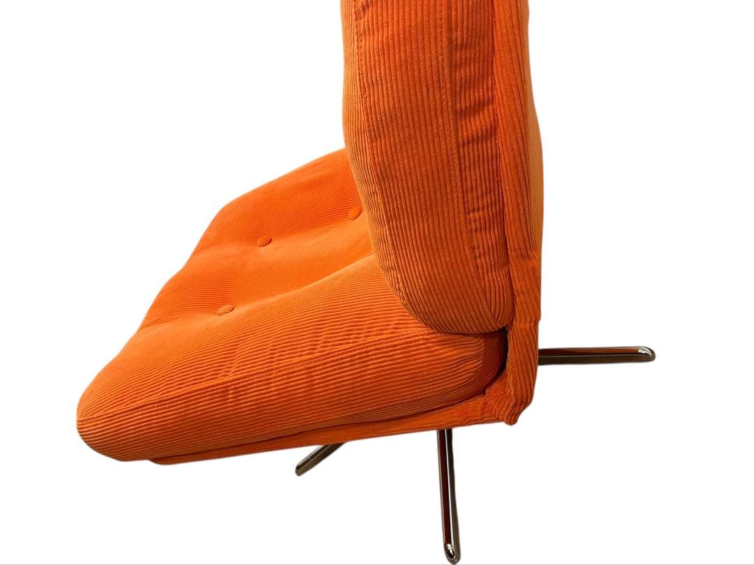 【美品】IKEA ディヴリンゲ　1シーター　パーソナルチェア　ソファ　オレンジ