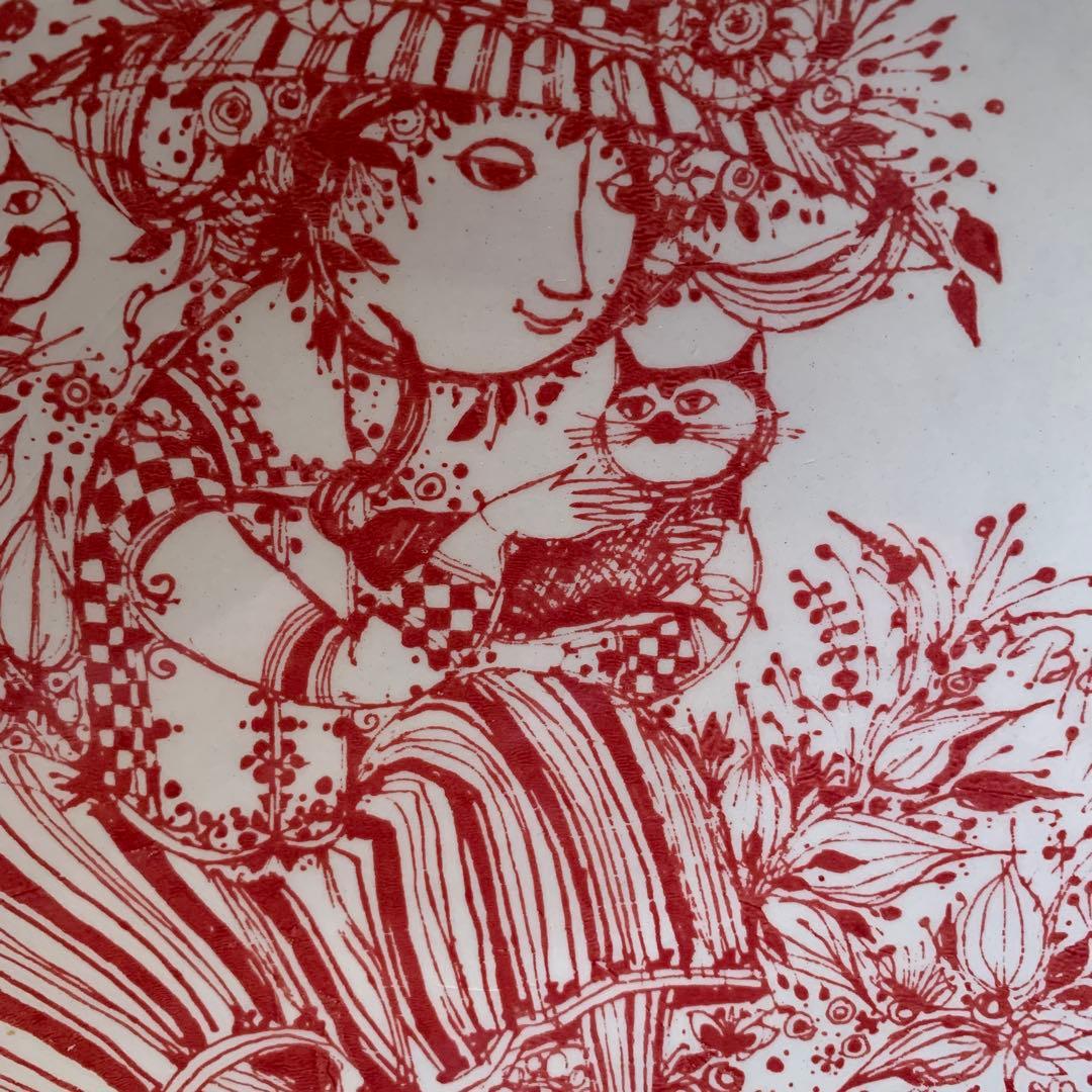 ビヨンヴィンブラッド　特価！可愛いニモール窯2枚セット・ペアで飾って下さい！