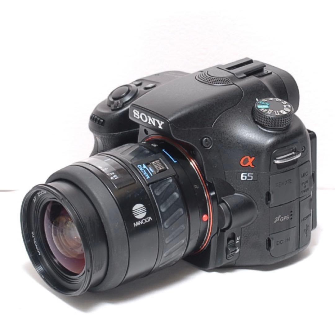 ✨一眼レフデビューに✨SONYα65✨ソニー✨ダブルレンズ✨スポーツ観戦にも