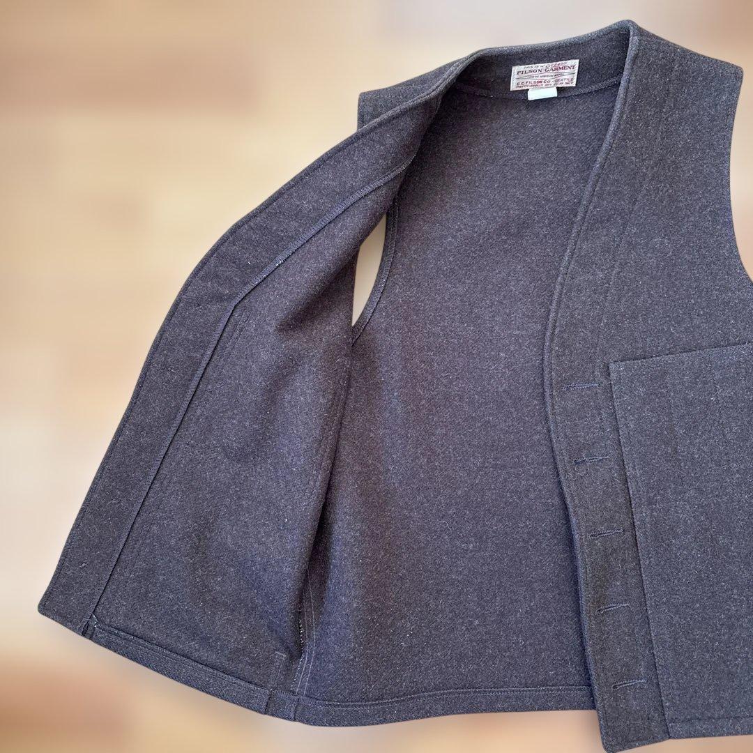 FILSON MACKINAW WOOL VEST ダークブラウン2006年製