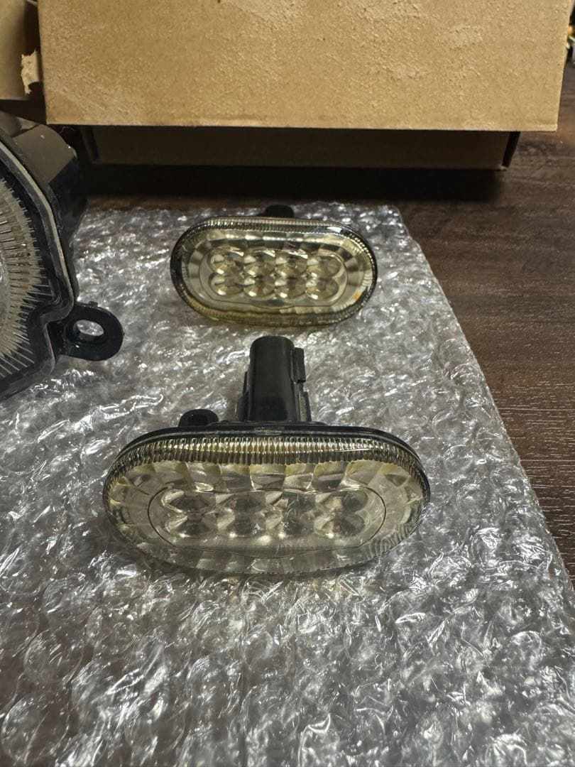 ジムニー JB64 74 LEDフロントウインカー クリア サイドマーカーセット