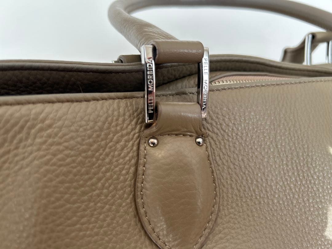 しげしげさん　美品　ペッレモルビダ　2wayビジネストートバッグ　専用袋つき