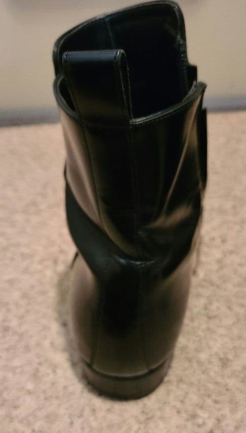 SAINT LAURENT エディ期 Wyatt サイドジップブーツ 黒 42