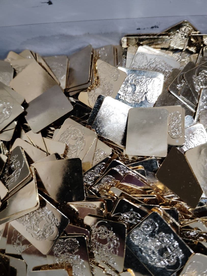 銀製品　プレート約1000枚 643.29g