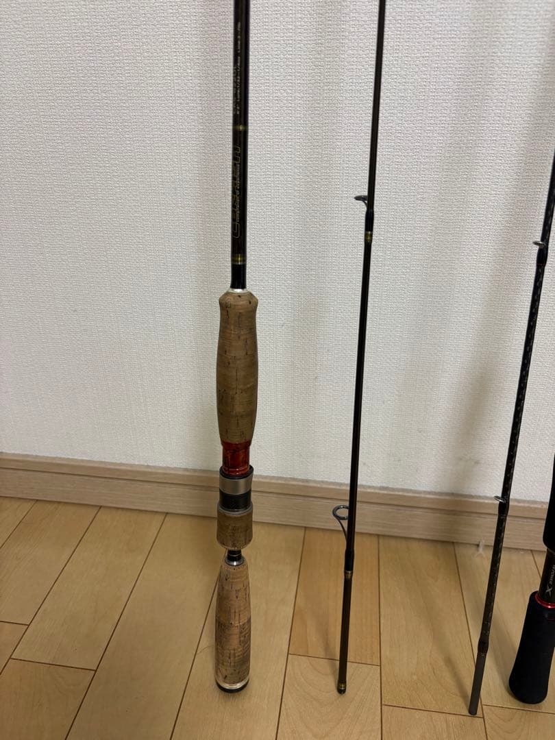 シマノ ゾディアス 164Lとメジャークラフト コルキッシュ 622UL 2本