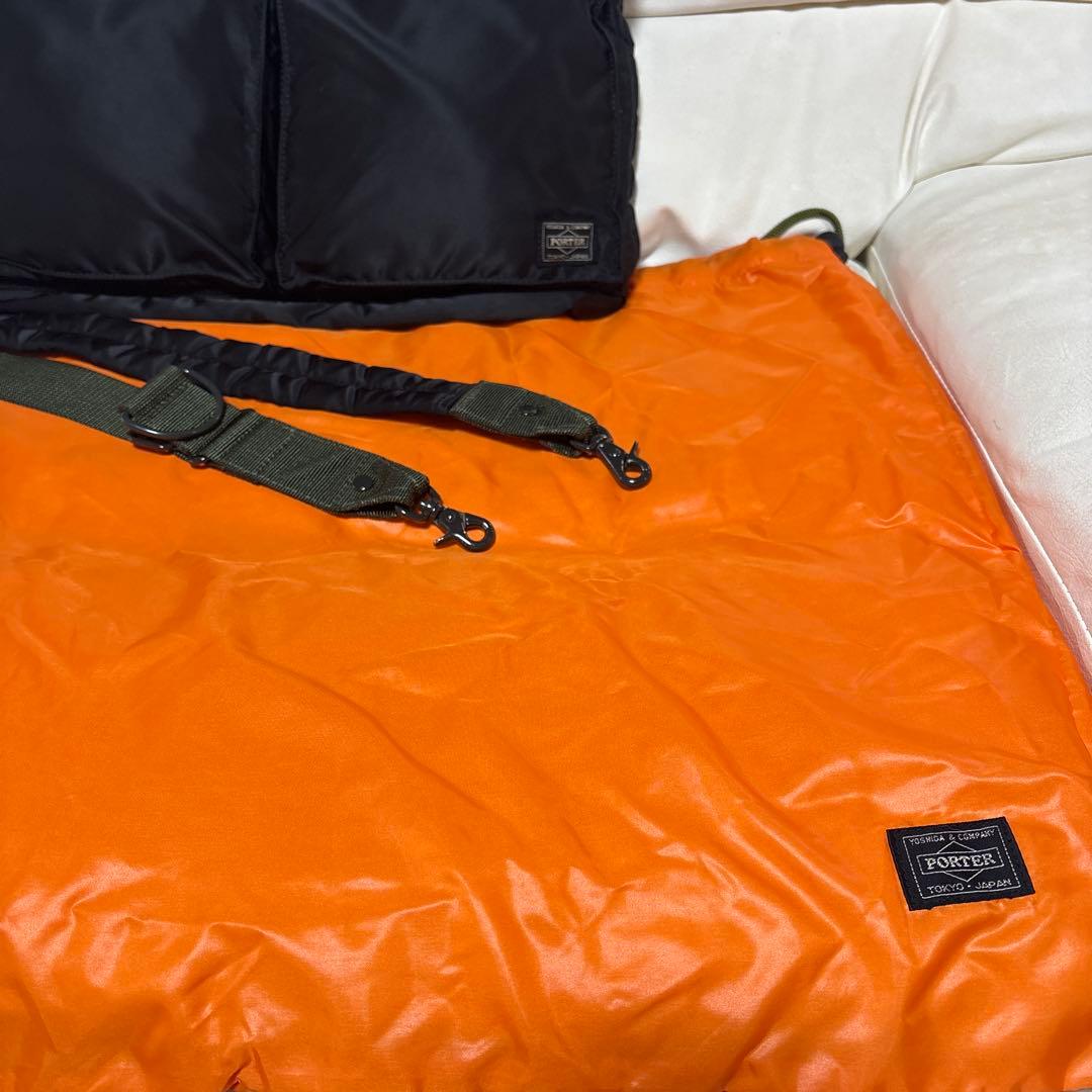 ポータータンカーヘルメットバック 2wayショルダーブラック