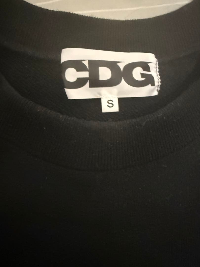CDG大阪阪急百貨店限定ブラック スウェット S