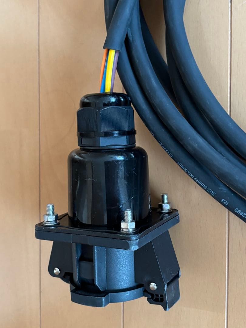 【中古品】電気自動車用充電200v延長ケーブル