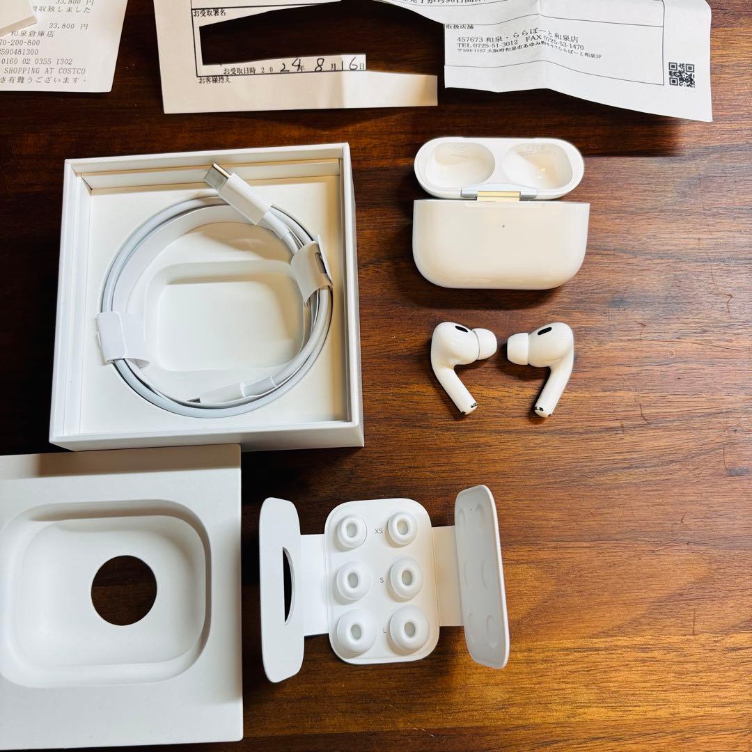Apple AirPods Pro 第2世代 Apple care交換済品