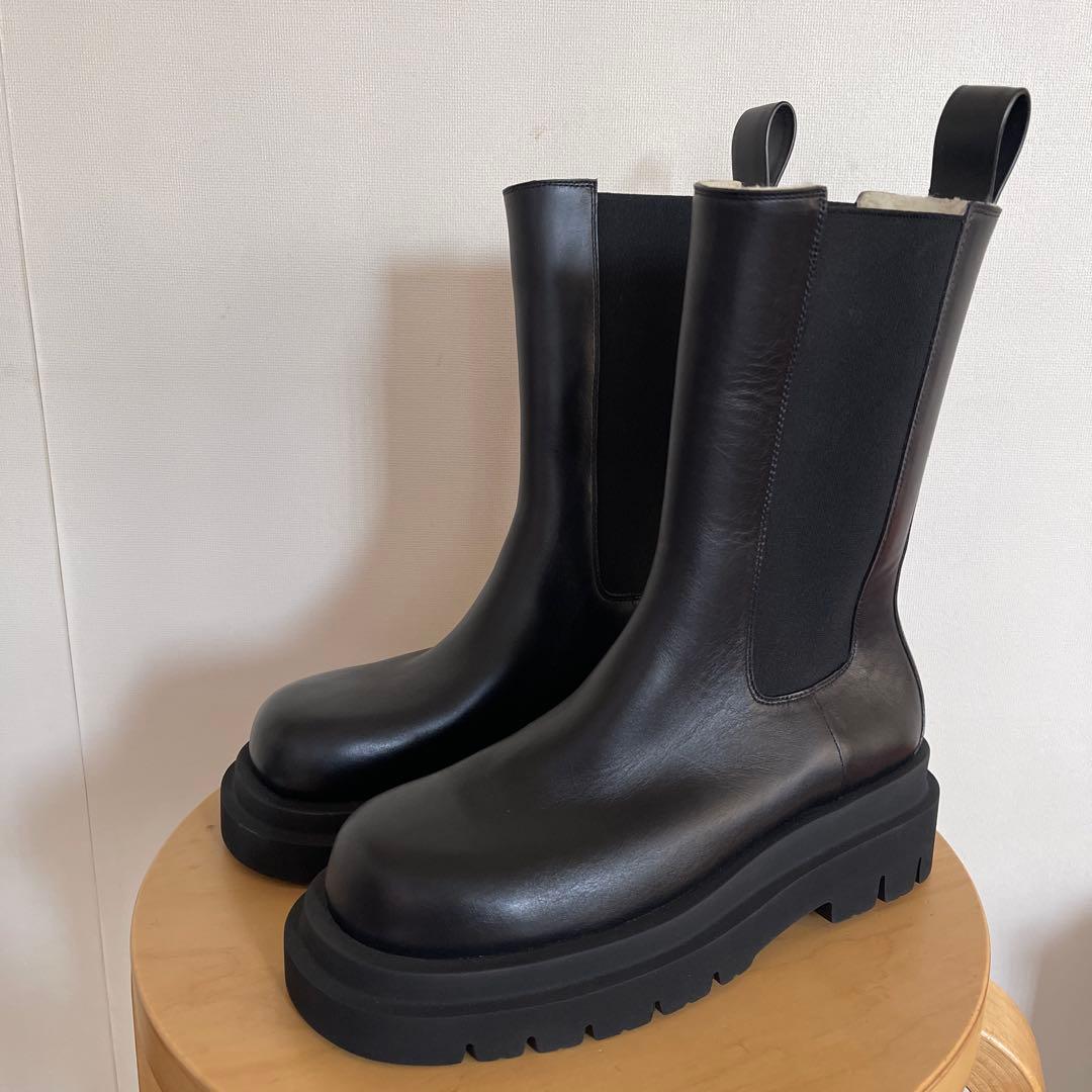 BOTTEGA VENETA ボッテガ•ヴェネタ　ラグブーツ　サイドゴア