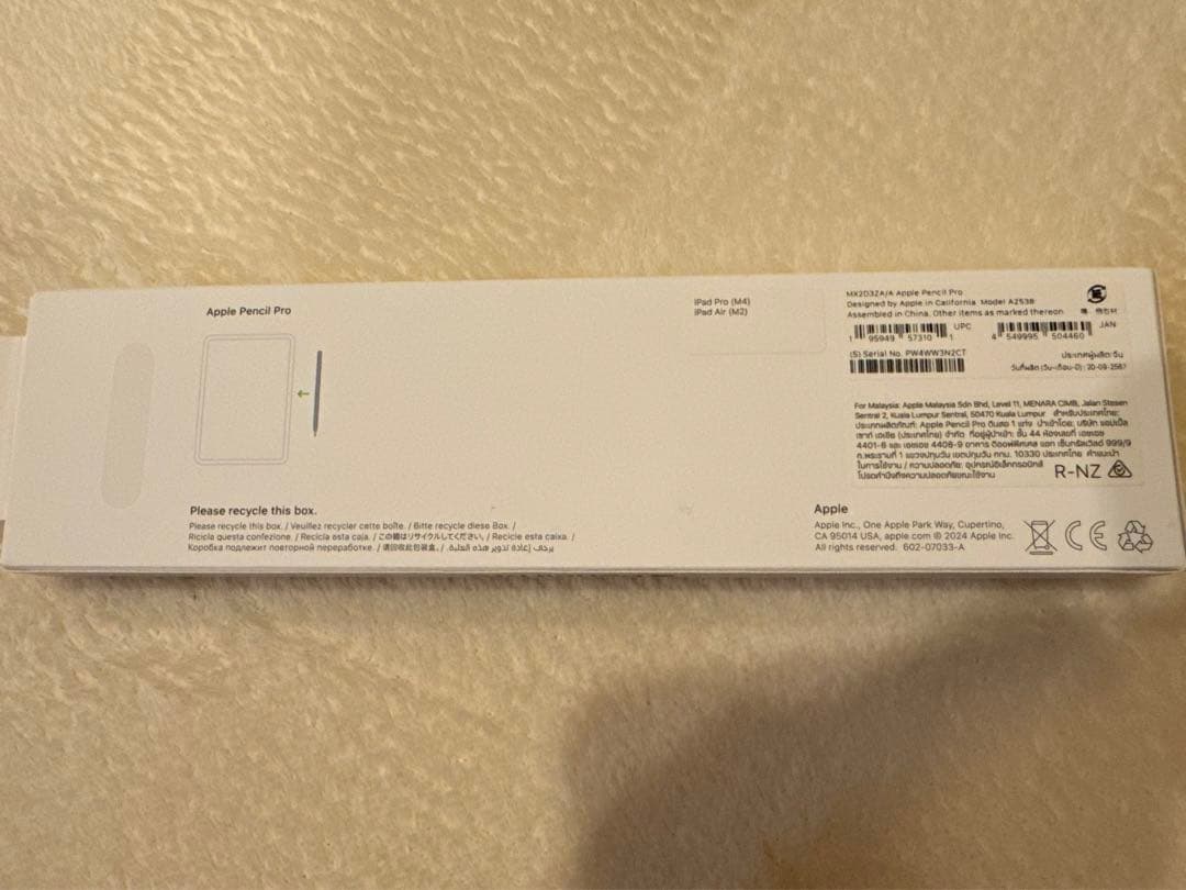 iPad本体 iPad mini (A17) 128GB + Apple Pencil Pro