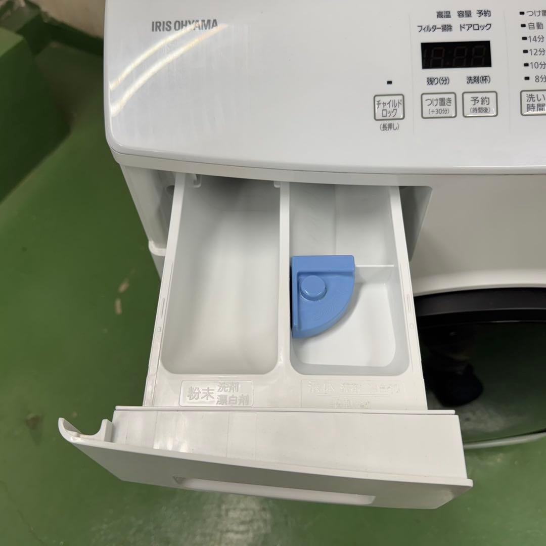 54★2022年製★アイリス　ドラム式洗濯機　8KG 熱乾燥付き　一人暮らし