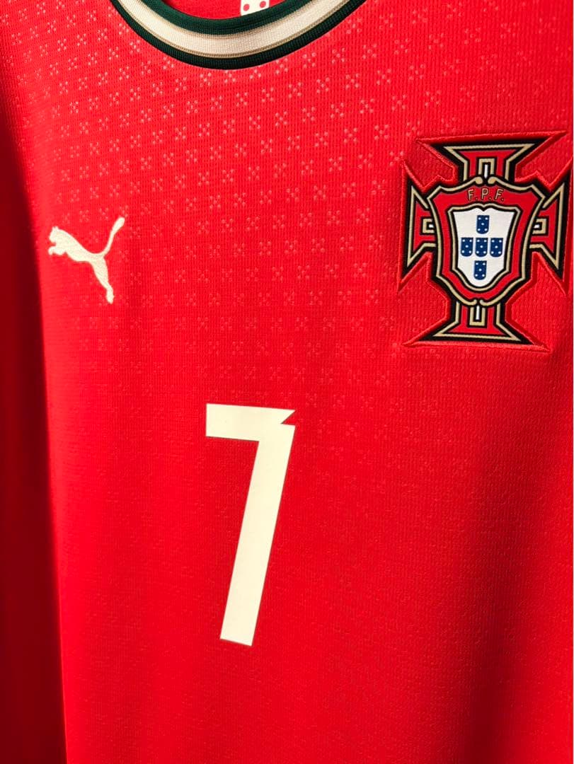 正規品　クリスティアーノロナウド　2025 ポルトガル代表　ユニフォームレプリカ