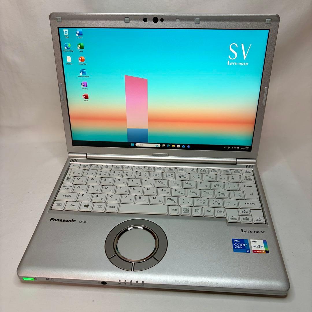 美品 Let's note SV1 第11世代 i5 16GB LTE オフィス