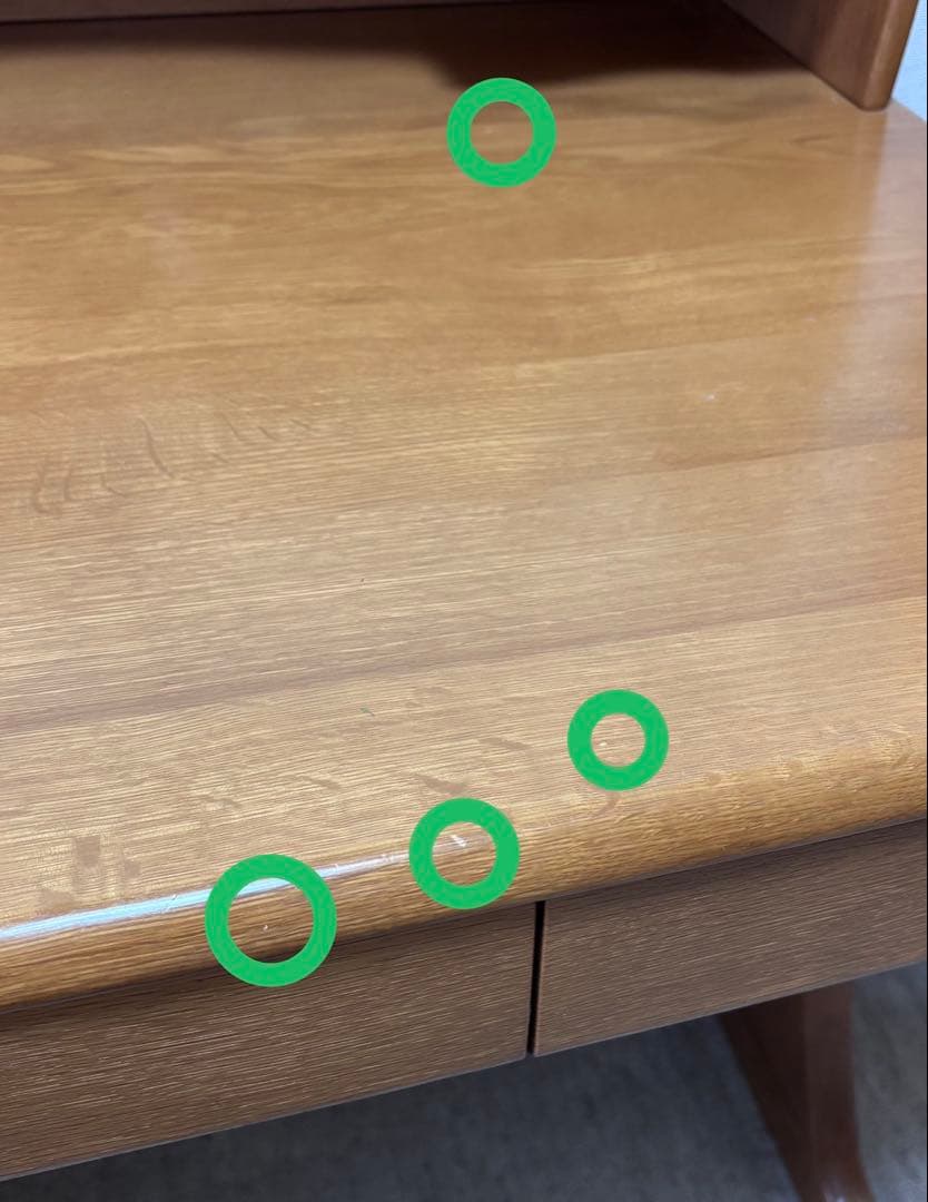 カリモク学習机 ４点セット １-① 机本体