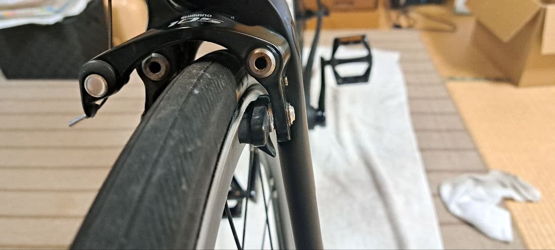 caf ロードバイク ホワイト ブラック