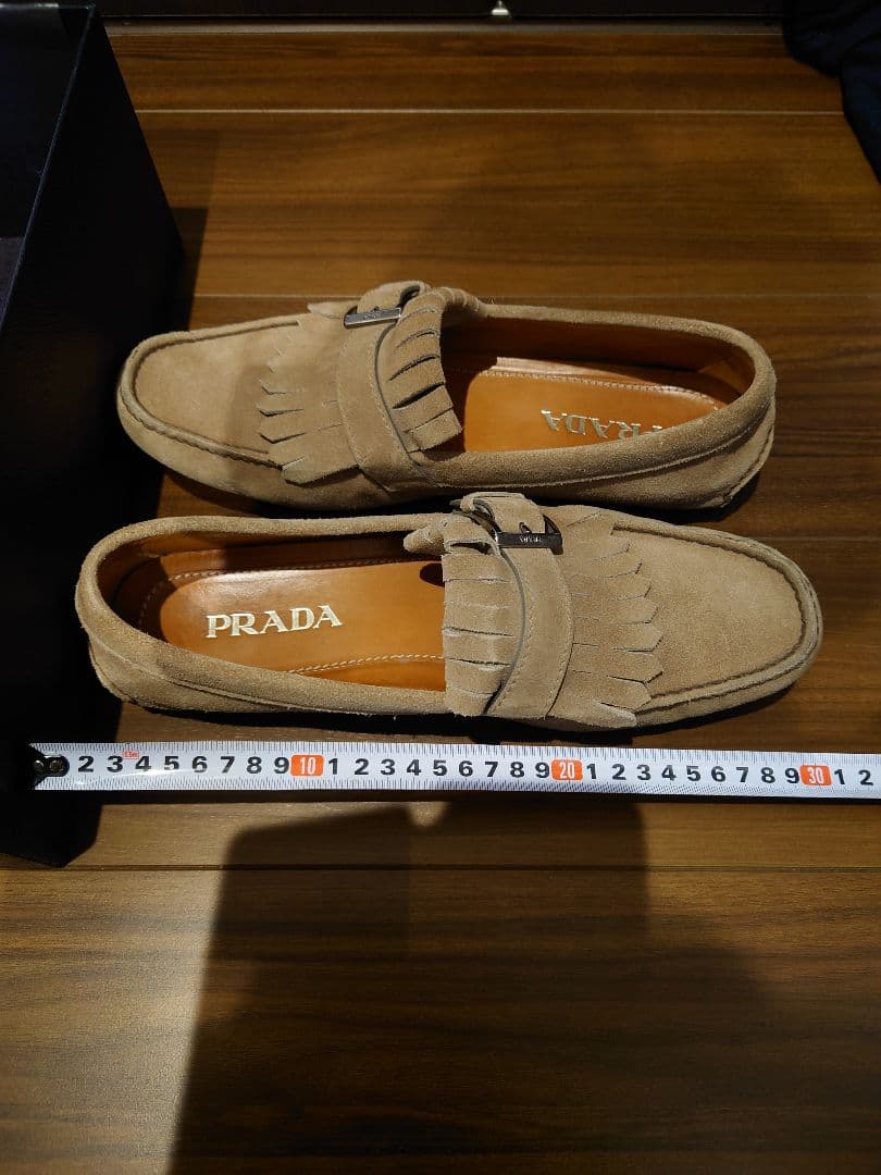 PRADA　ローファー　スエード　美品