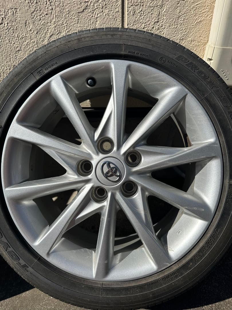 オアフ プリウスα 純正 アルミホイール 17インチ