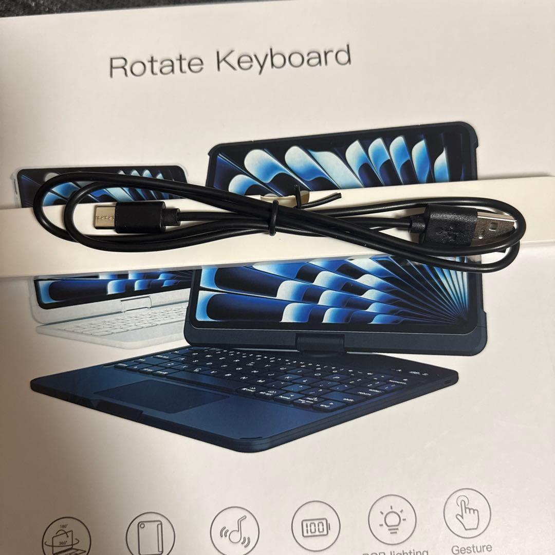 iPad用 ピンク キーボードケース クリアカバー