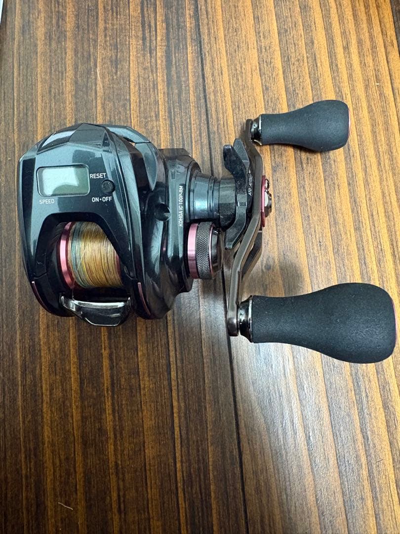 最終値下げ1度の使用のみDaiwa 紅牙 カウンター付リール タイラバ
