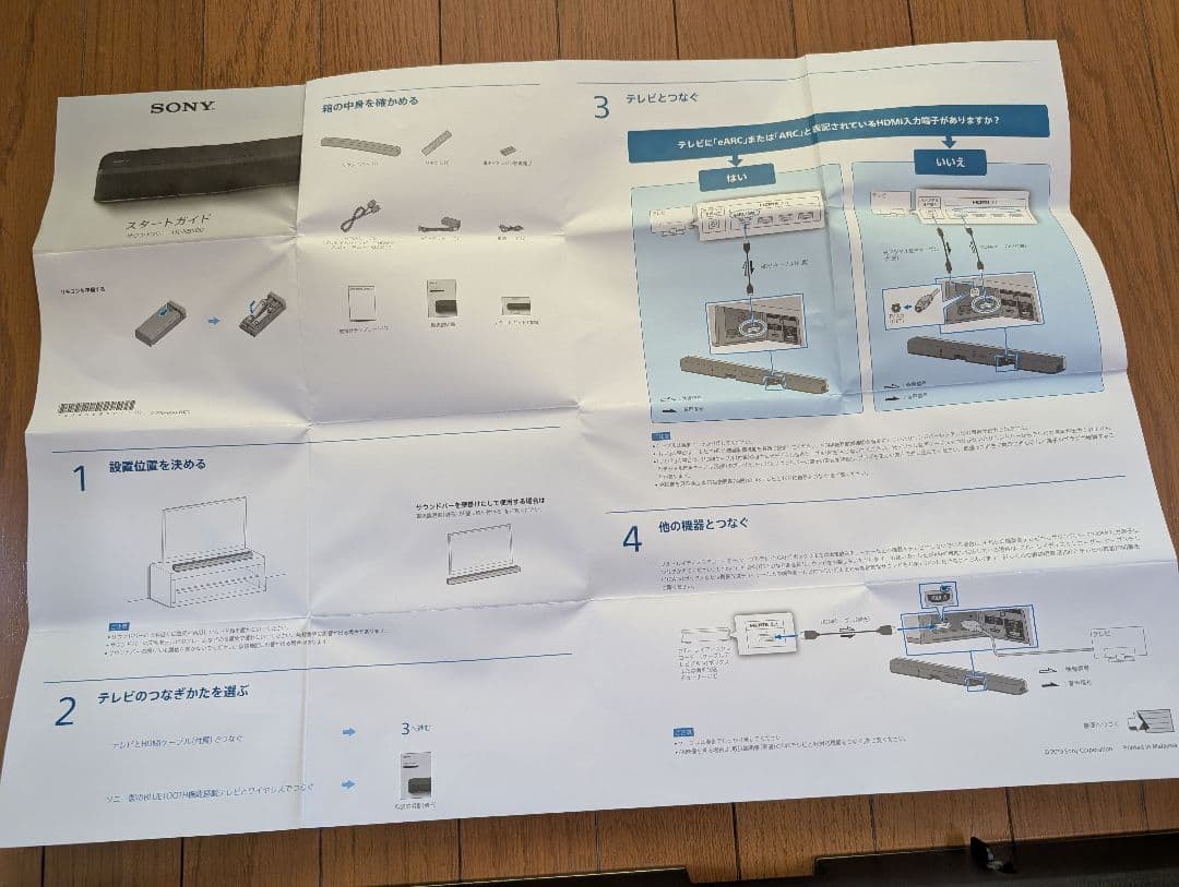 ソニーサウンドバーHT-X8500