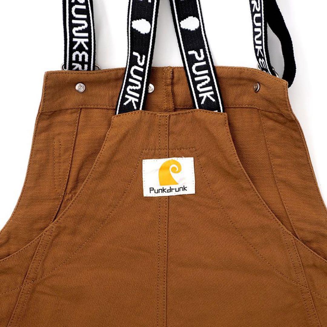 (新品タグ付き)PUNK DRUNKERS あいつ目オーバーオール