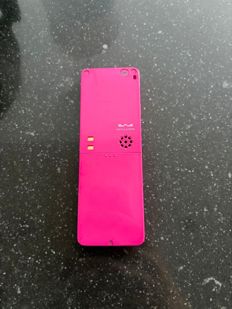 WILLCOM HONEY BEE 3 ピンク ガラケー 動作確認済み