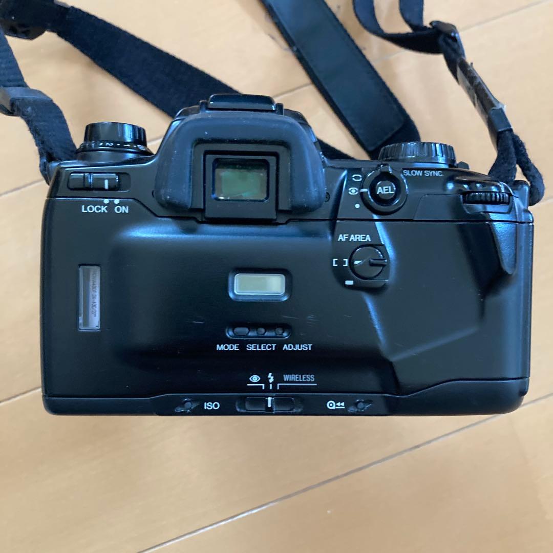 MINOLTA α 507si フィルム一眼レフカメラ　レンズ2本セット