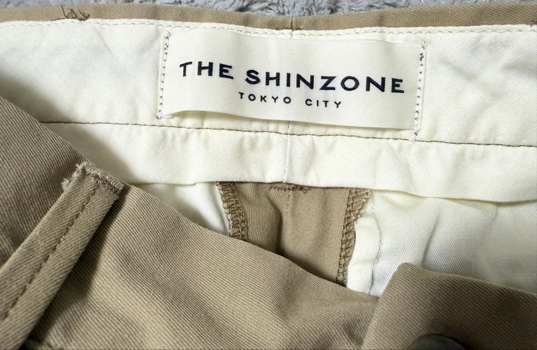 THE SHINZONE シンゾーン ウォッシュドハイウエストチノ 34