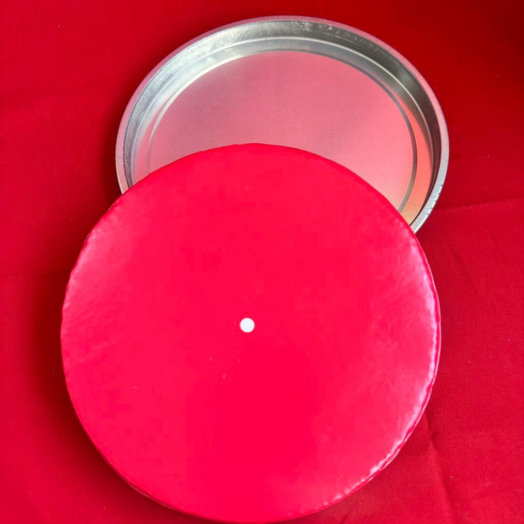 昭和レトロ アサヒスーパードライ ペール缶 チェア 収納 レッド