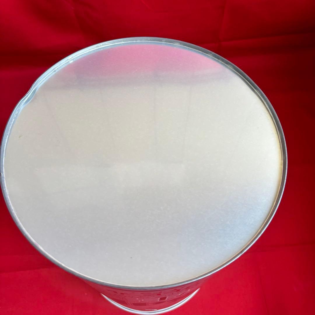 昭和レトロ アサヒスーパードライ ペール缶 チェア 収納 レッド