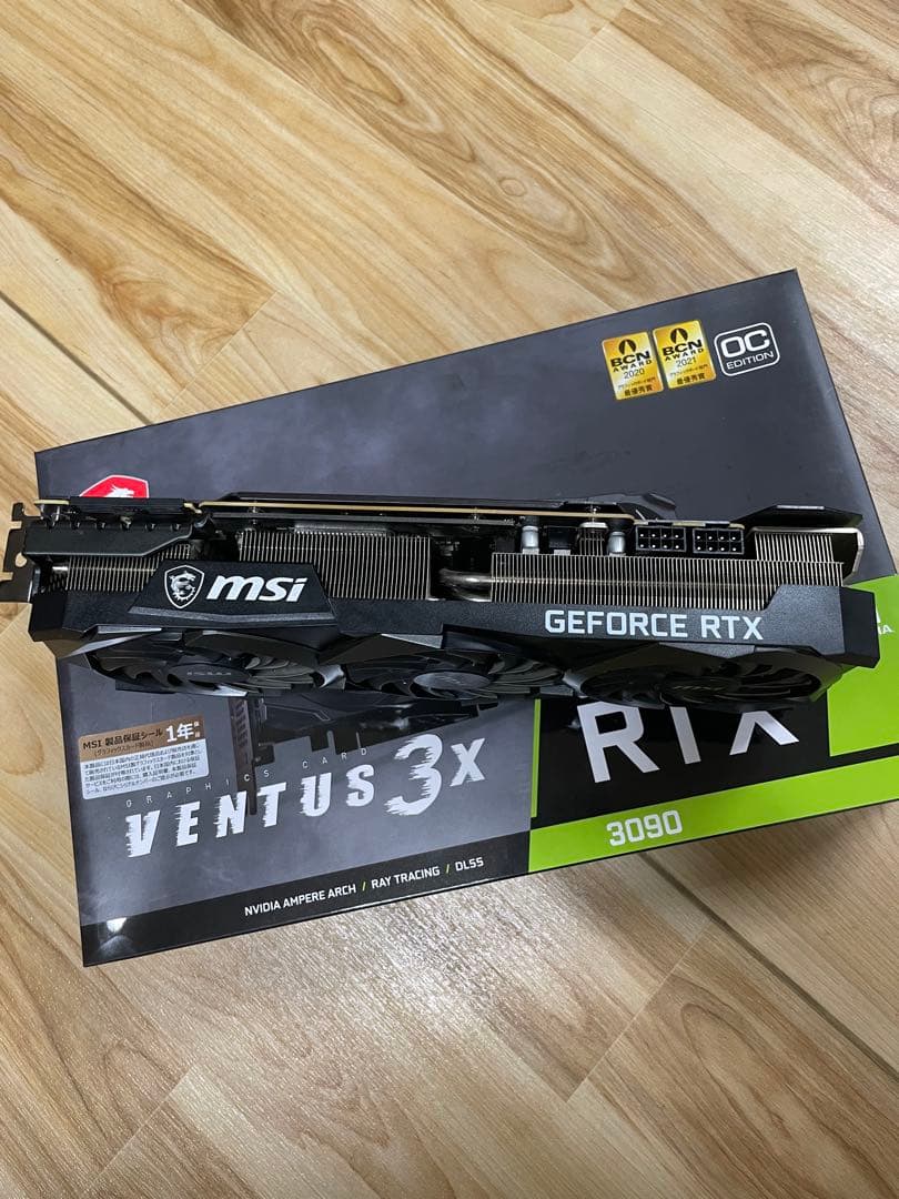 グラフィックボード・グラボ・ビデオカード RTX 3090 VENTUS 3X 24G OC