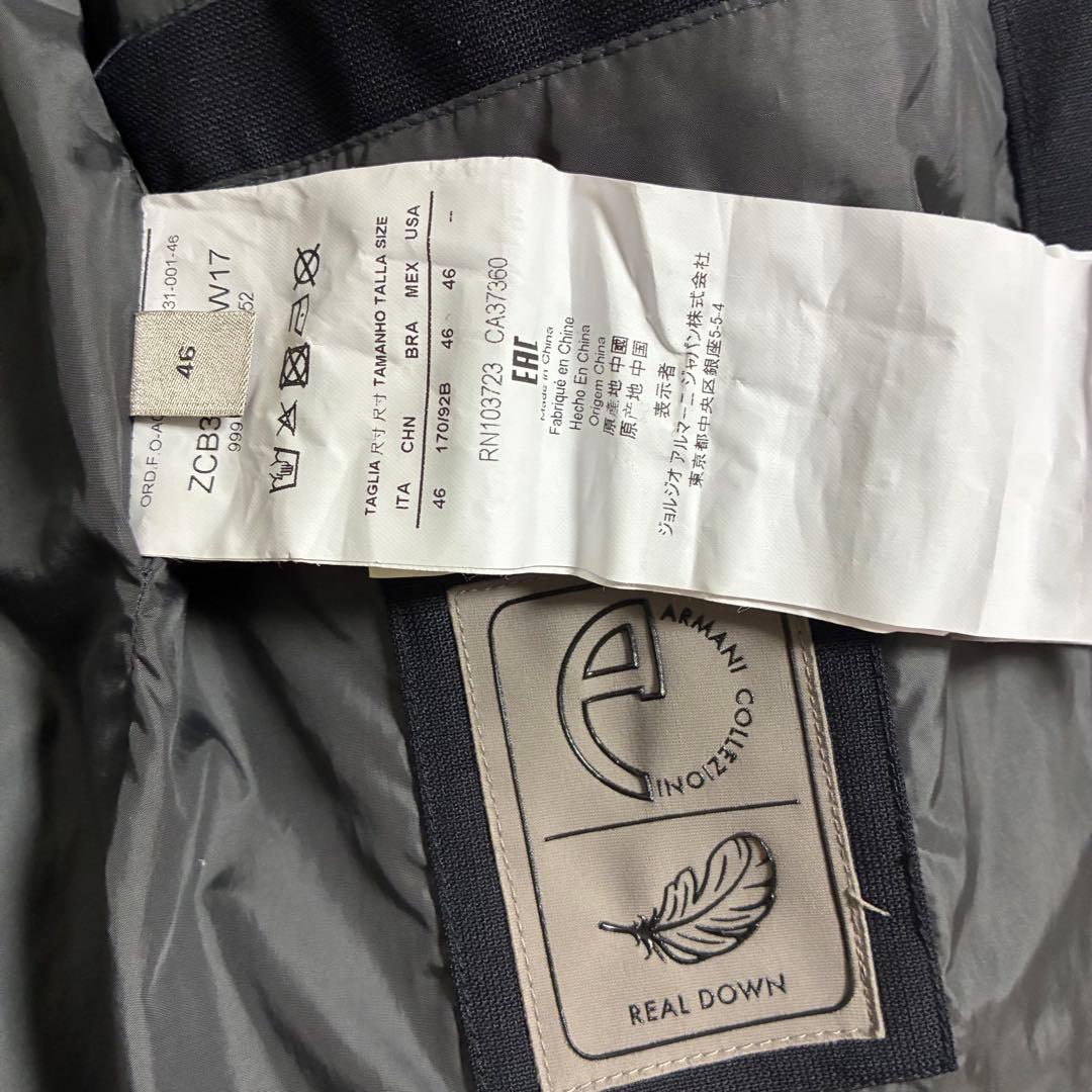 ARMANI COLLEZIONI アルマーニダウンジャケット