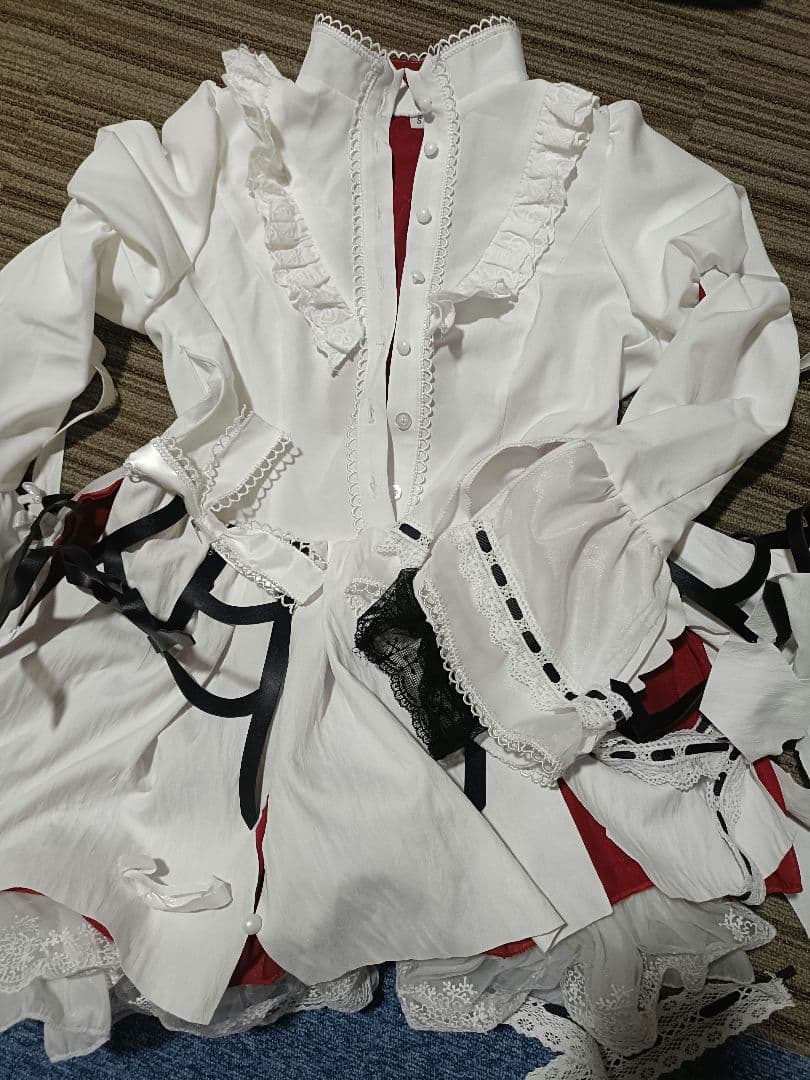 暁山瑞希 コスプレ 化けの花 衣装 靴 ウィッグ