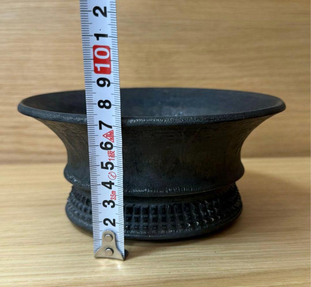 大鉢　spicygem ver.HIDE shallow Lサイズ　 スタッズ