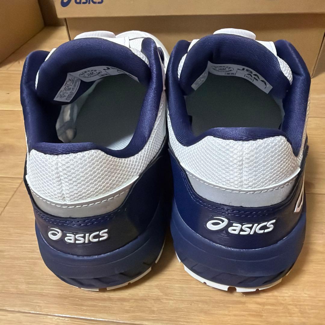 アシックス 安全靴 ウィンジョブ 【25.5cm】白CP209 BOA