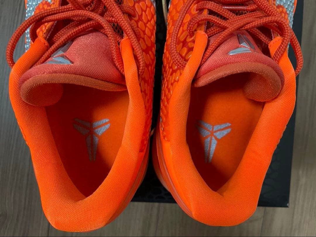 NIKE コービー6 プロトロトータルオレンジ 27.5㎝