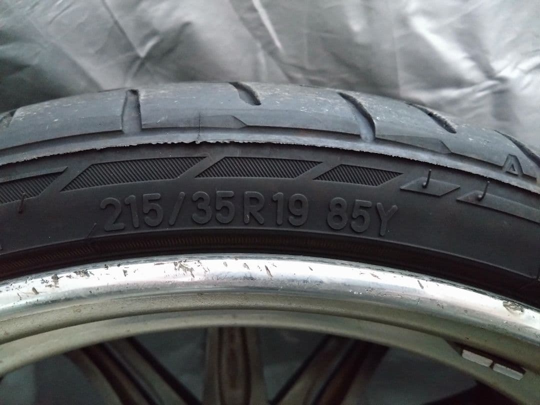 WORKシュヴァートSC6 19インチ7.5J +48 5穴 PCD114.3